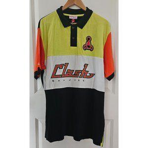San Jose Clash/Earthquakes Retro Polo Jersey Mitchell & Ness MLS Since '96 XL